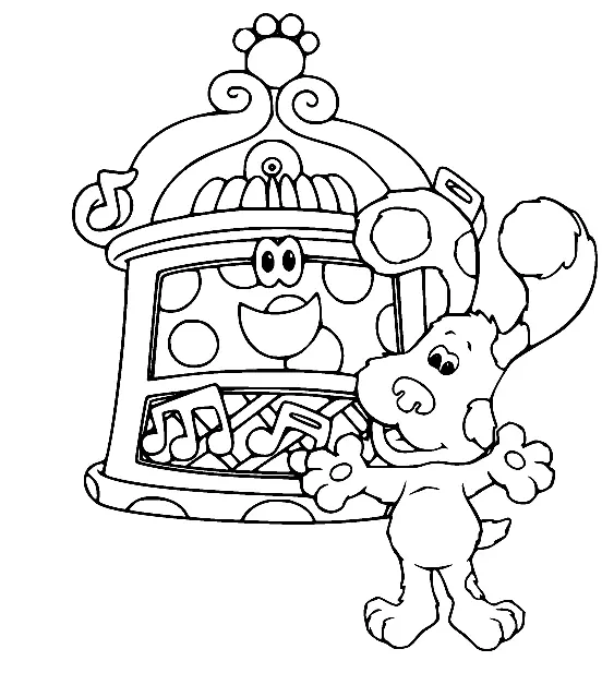 Desenhos de Blues Clues Para Colorir 59