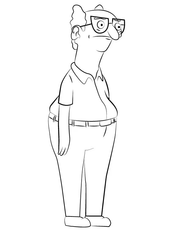 Bob's Burgers Ausmalbilder 19