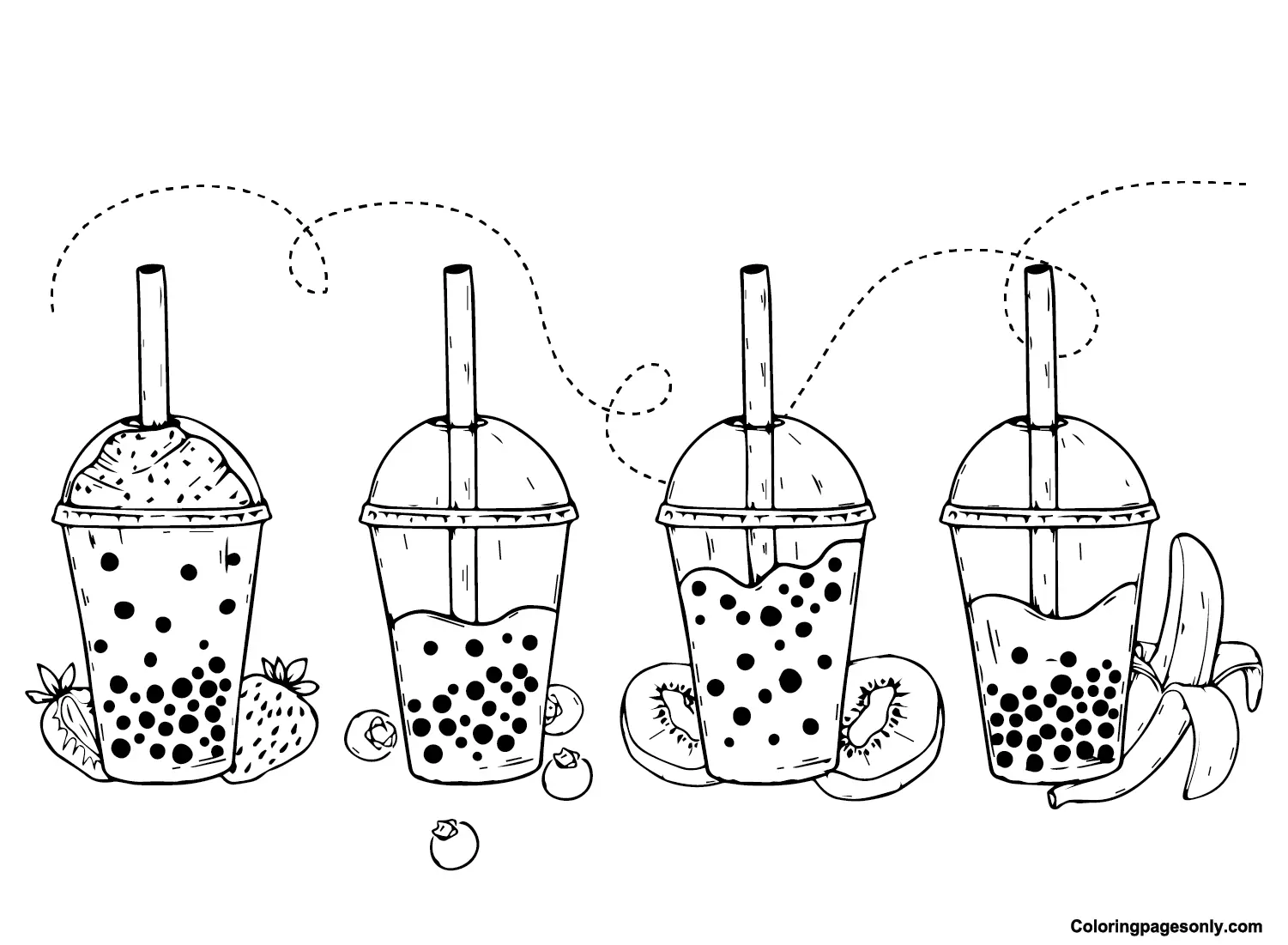 Desenhos de Cha Boba Para Colorir 19