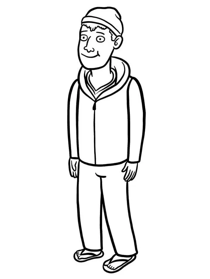 Bojack Horseman Coloring Pages 31