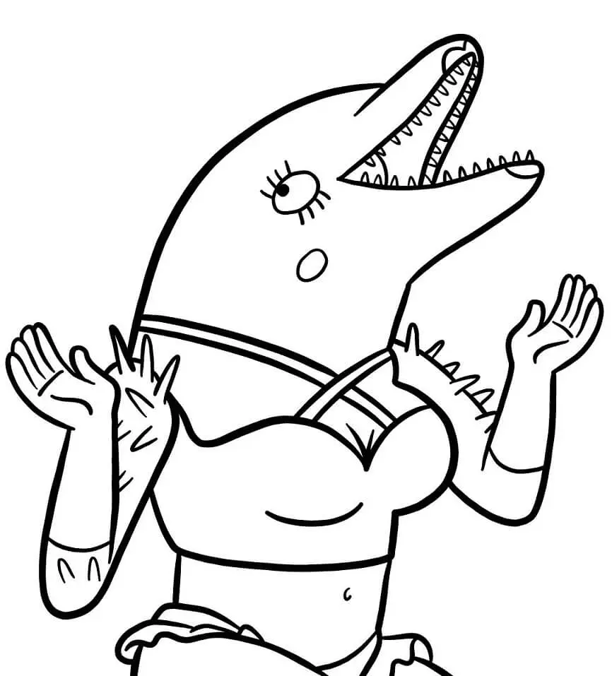 Bojack Horseman Coloring Pages 37