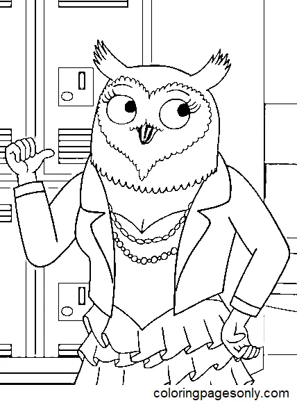 Bojack Horseman Ausmalbilder 7