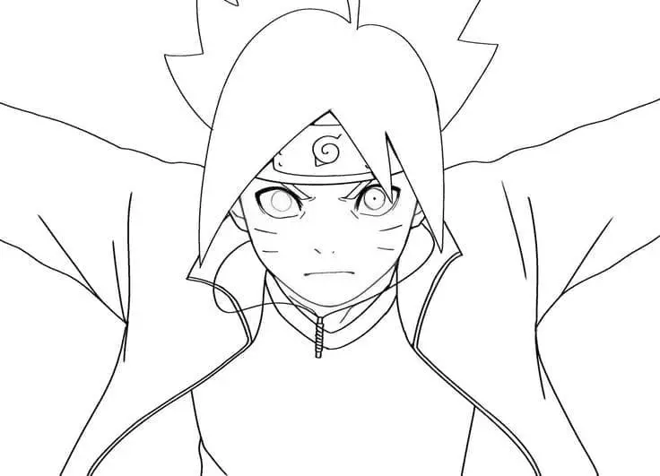 Boruto Coloring Pages 21