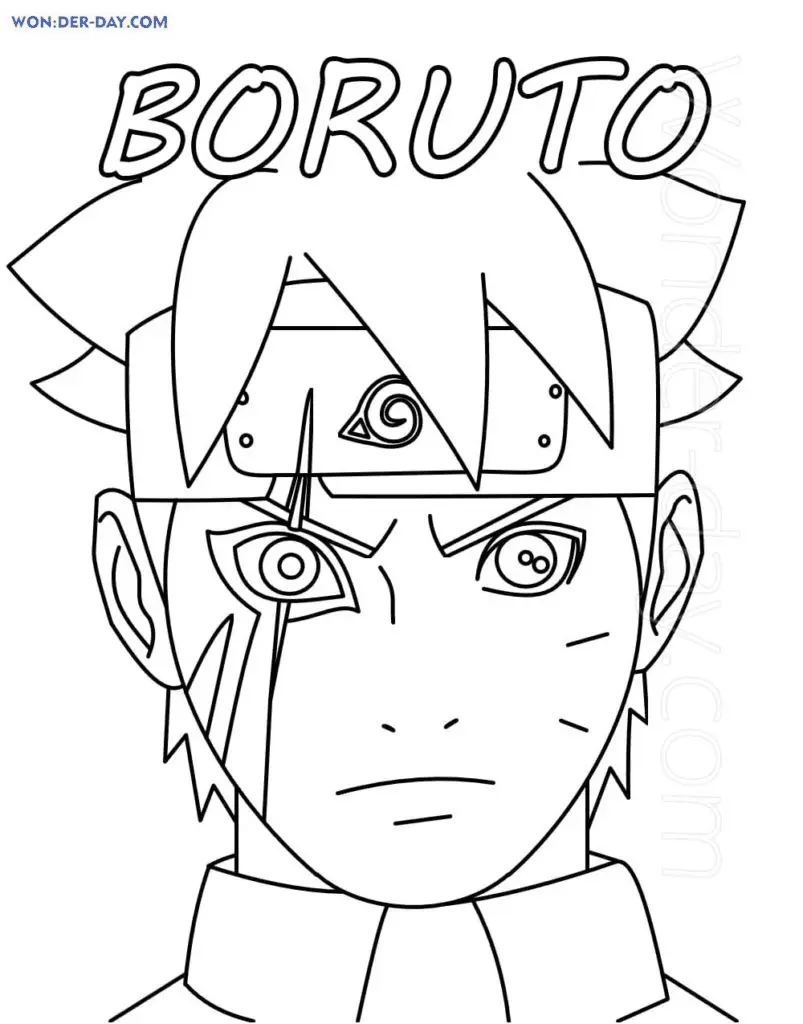 Boruto Coloring Pages 5