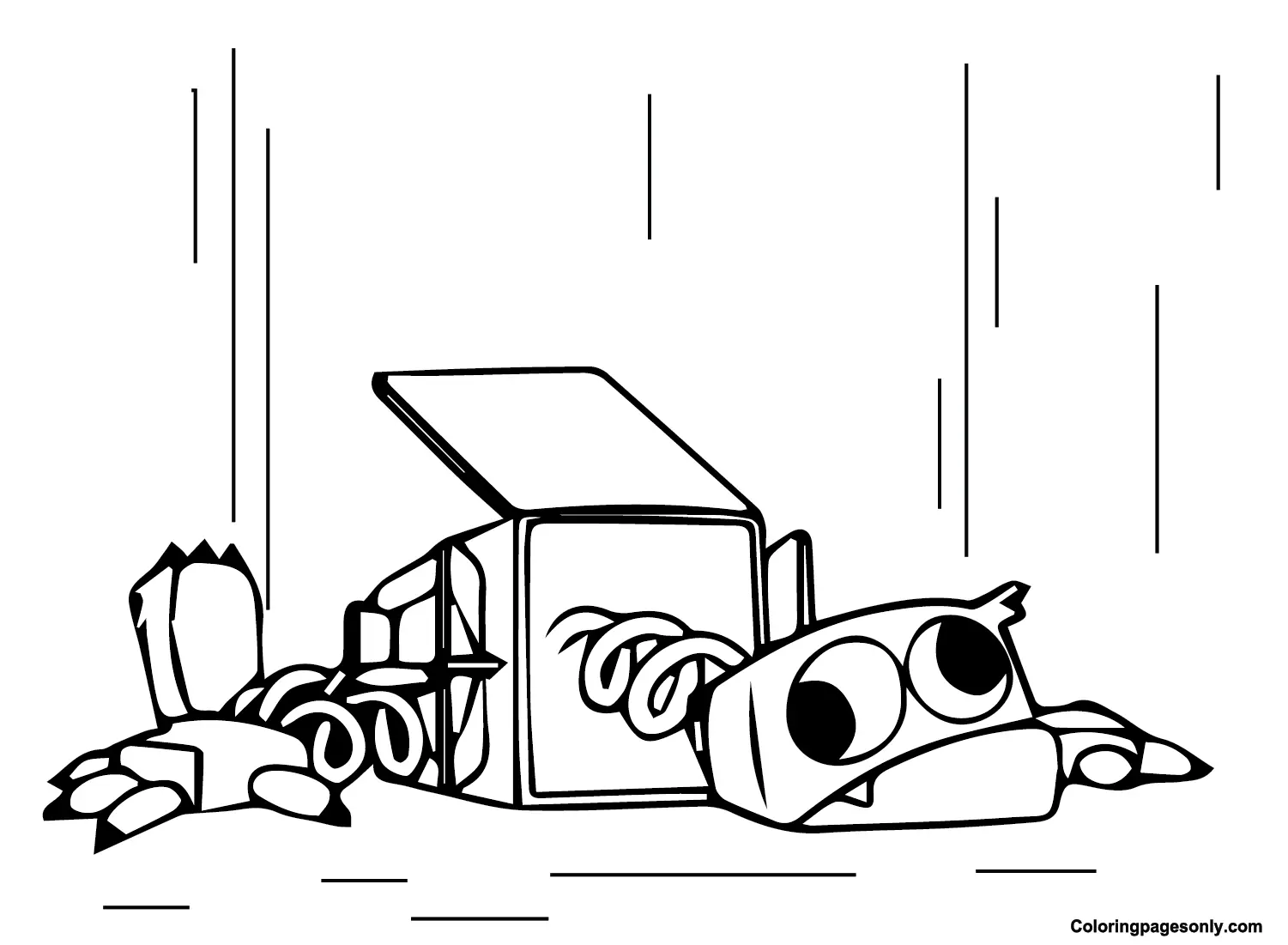 Boxy Boo Ausmalbilder