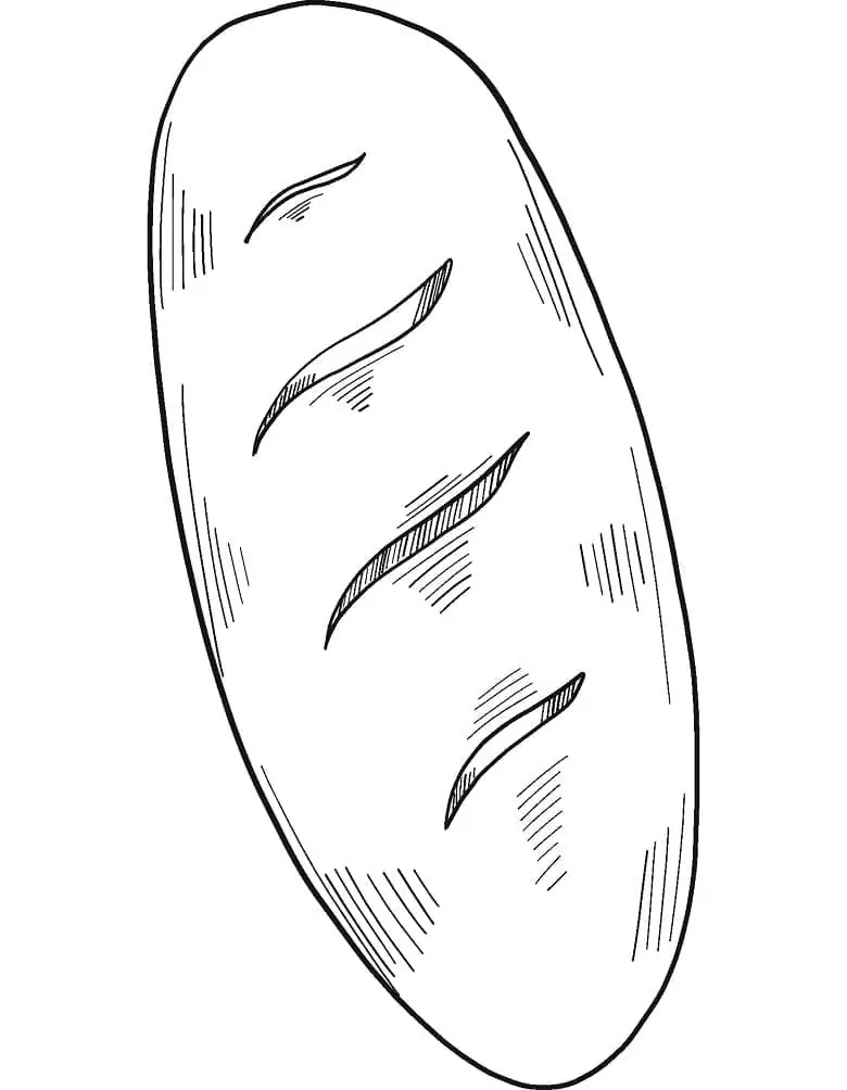 Bread Coloring Pages 27