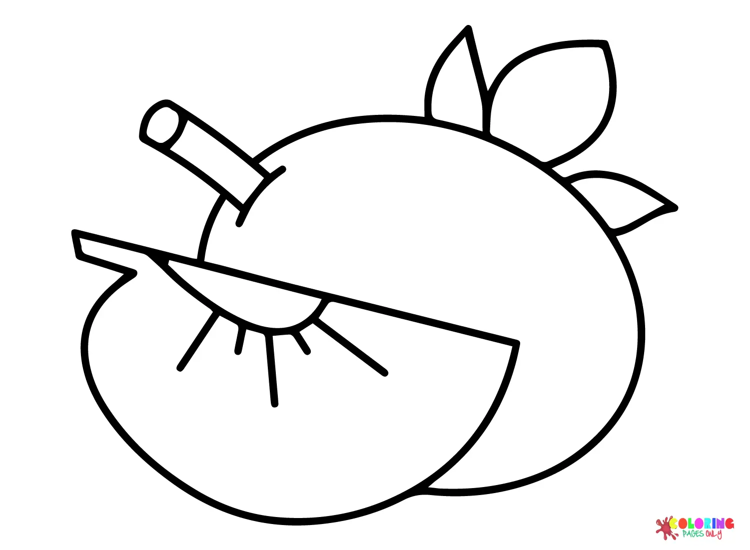 Desenhos de Fruta-Pao Para Colorir 6