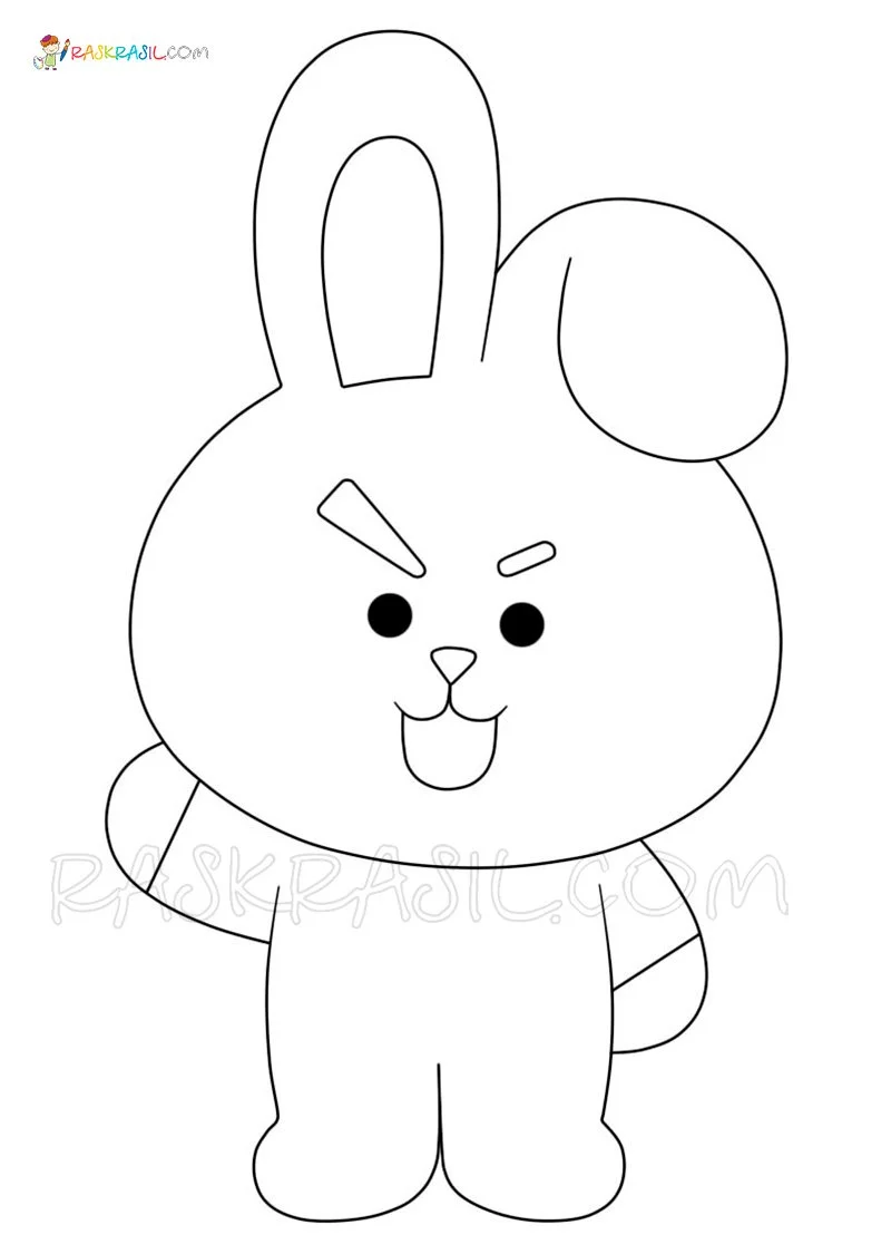 BT21 Coloring Pages 13