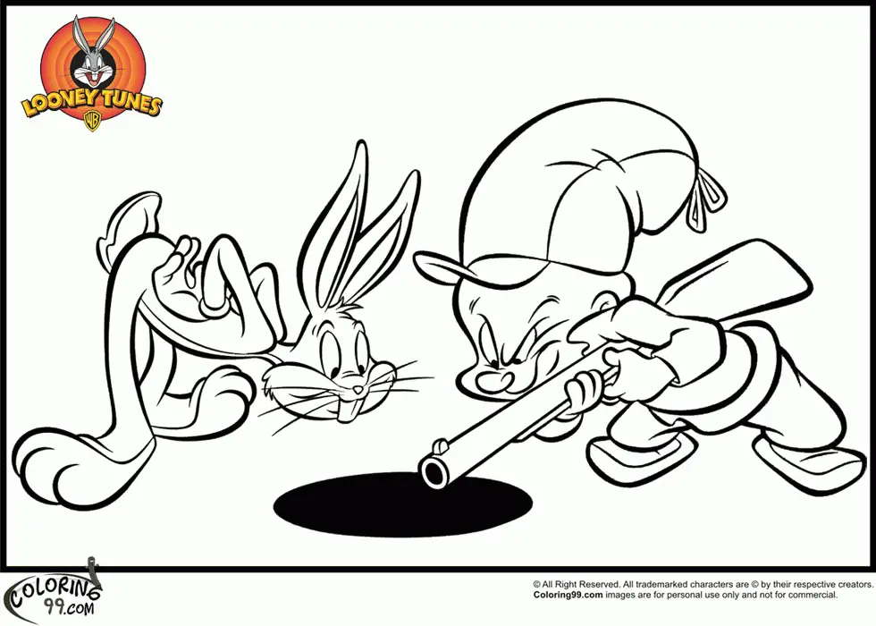 Bugs Bunny Coloring Pages 36
