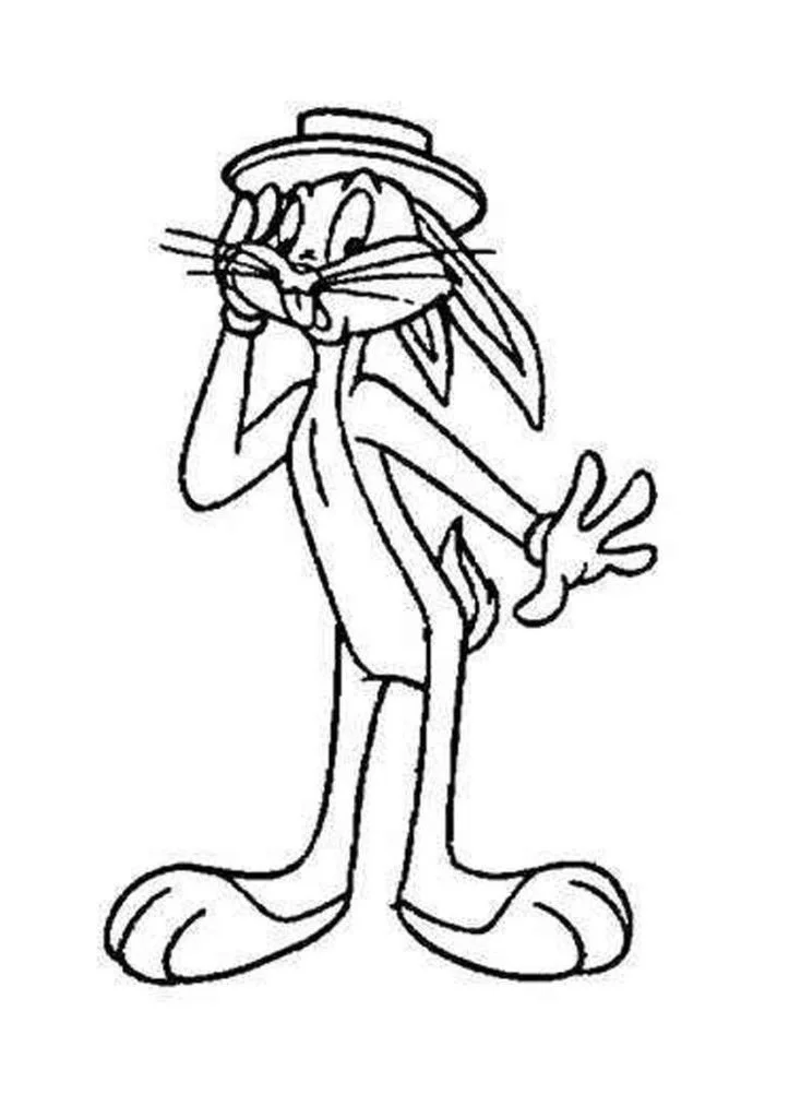 Bugs Bunny Coloring Pages 45