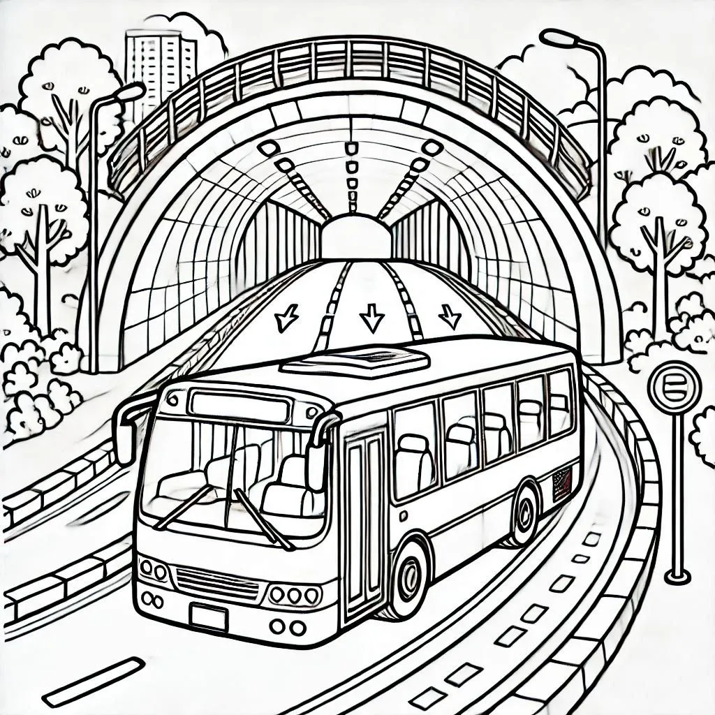 Bus Ausmalbilder 21
