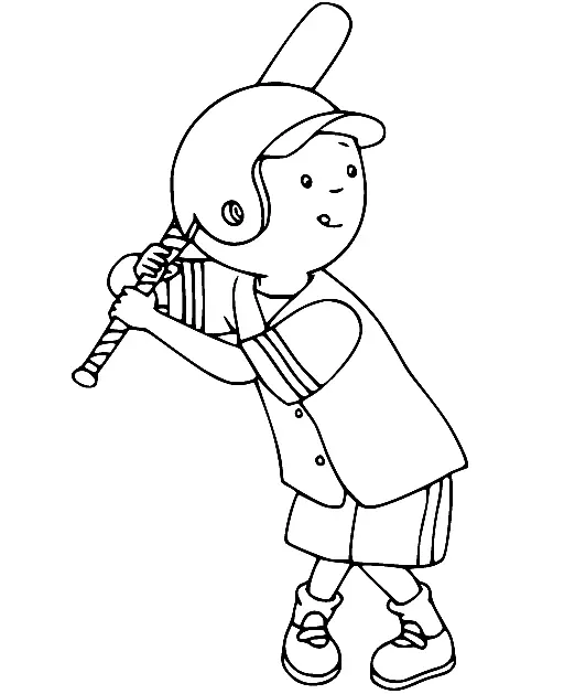 Caillou Ausmalbilder 47