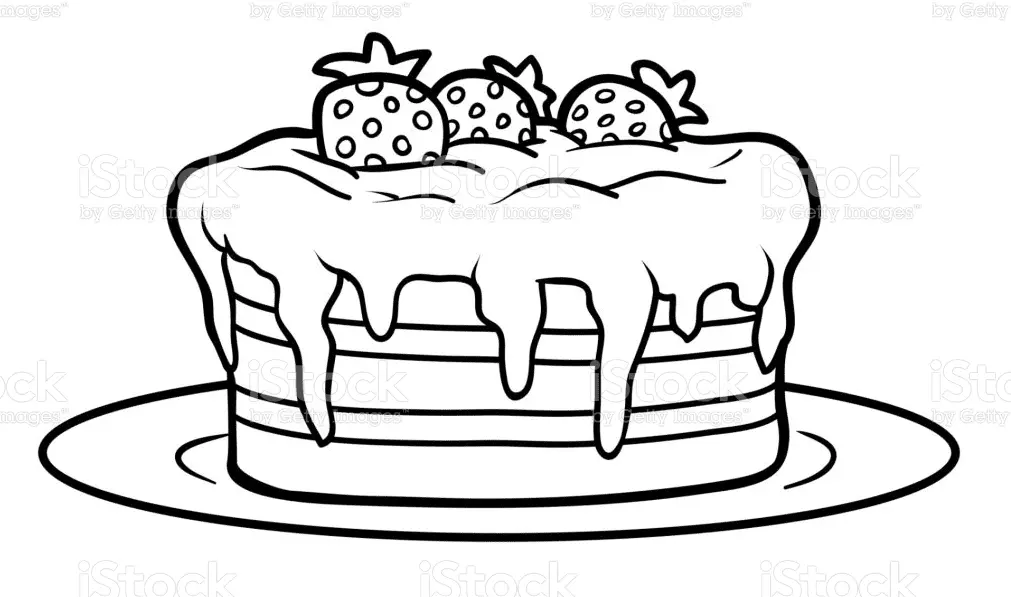 Desenhos de Cake Para Colorir 15