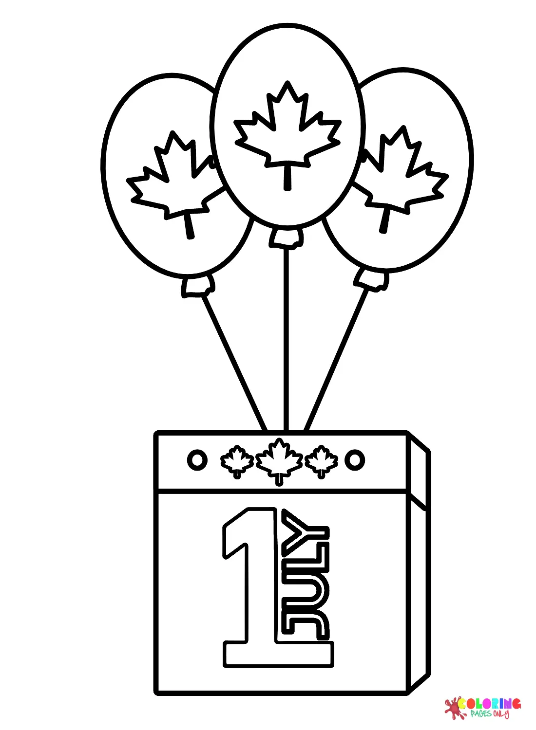 Canada Day Coloring Pages 4