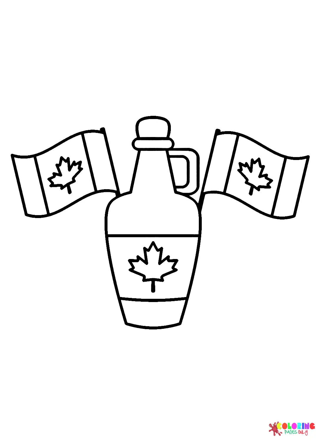Canada Day Coloring Pages 8