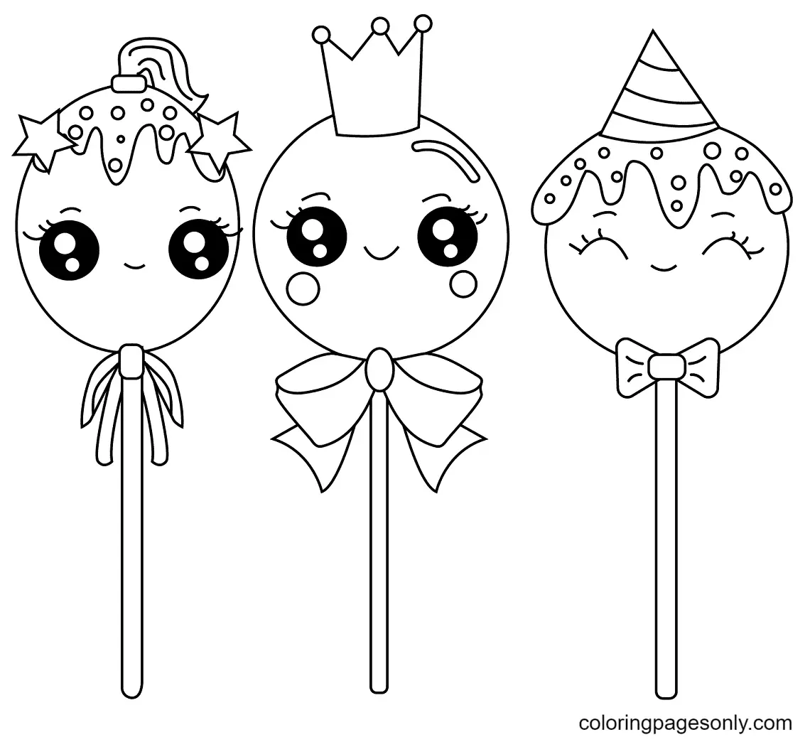 Desenhos de Candy Para Colorir 1