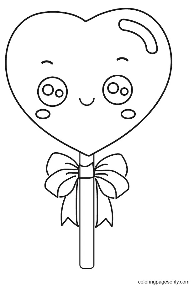 Desenhos de Candy Para Colorir 13