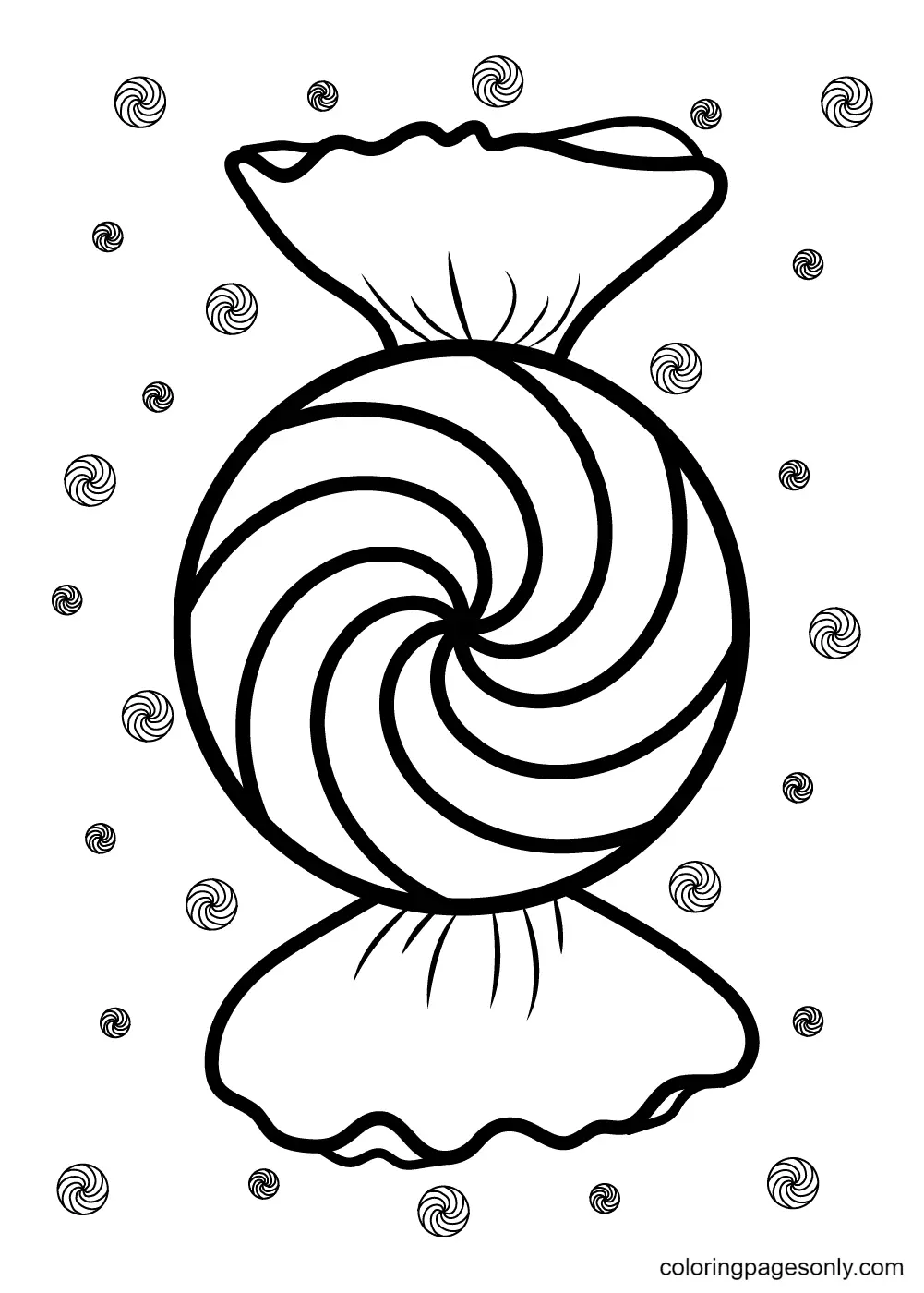 Desenhos de Candy Para Colorir 14