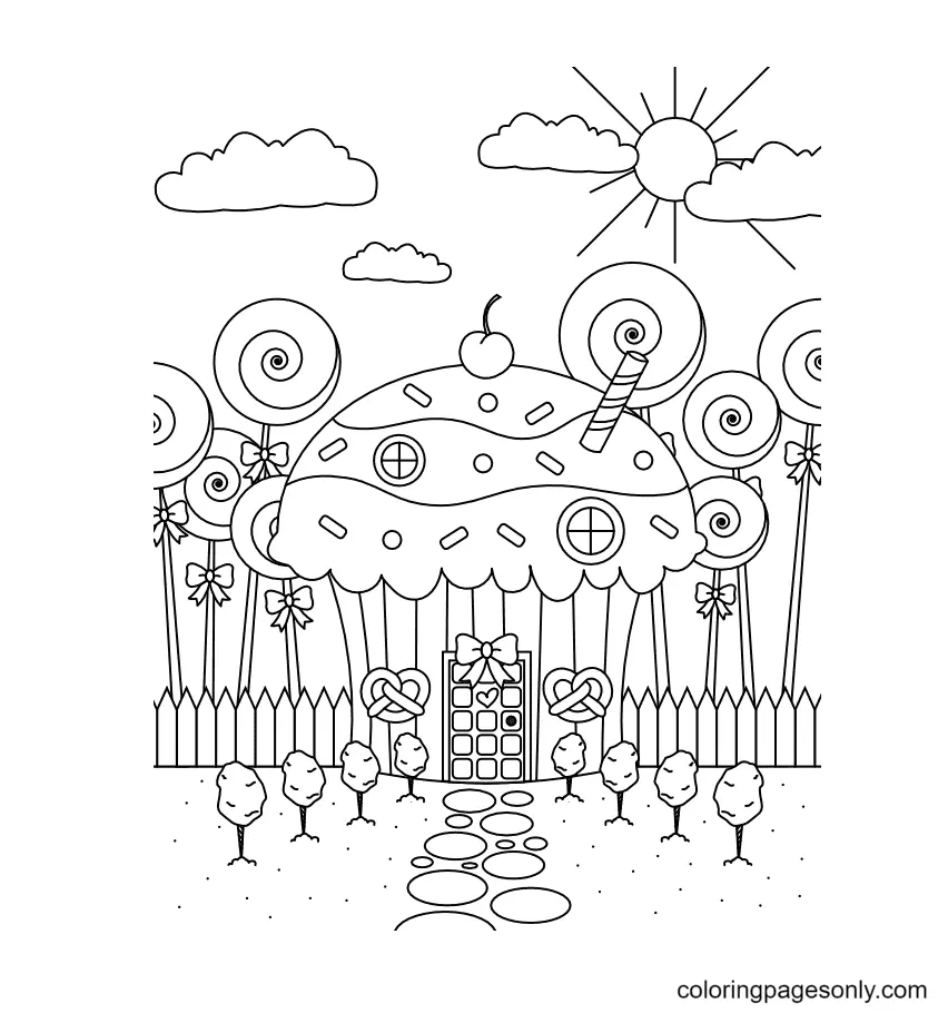 Desenhos de Candy Para Colorir 40