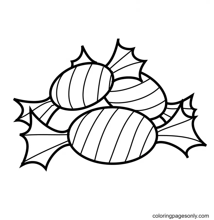 Desenhos de Candy Para Colorir 44