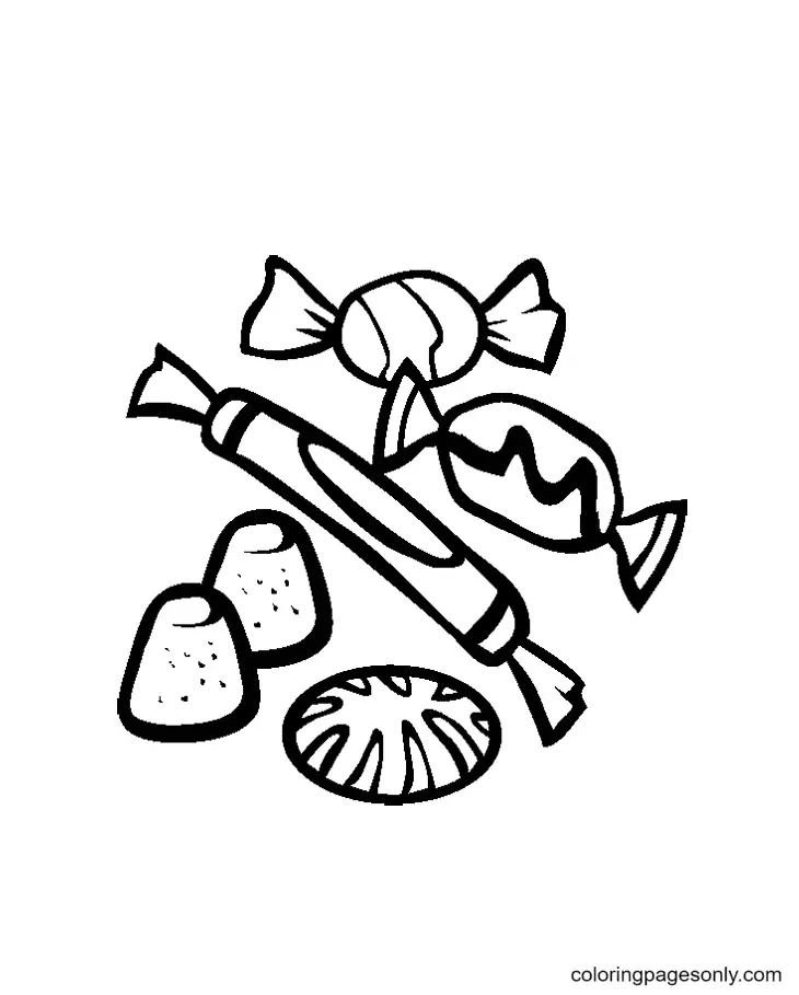 Desenhos de Candy Para Colorir 55