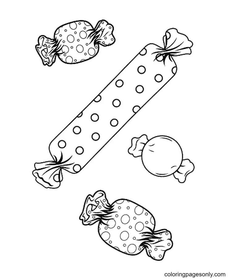 Desenhos de Candy Para Colorir 6