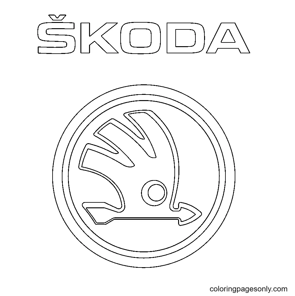 Car Logo Coloring Pages 39