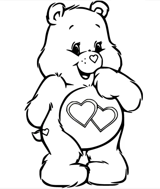 Care Bears Coloring Pages 3