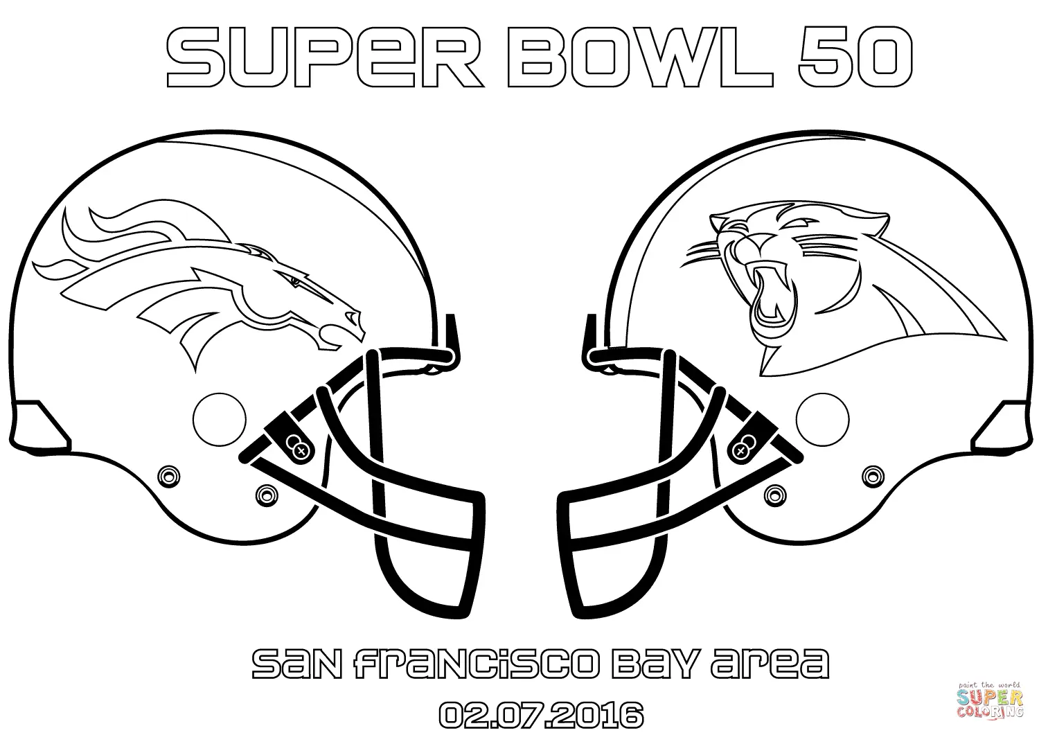 Carolina Panthers Para Colorir 19
