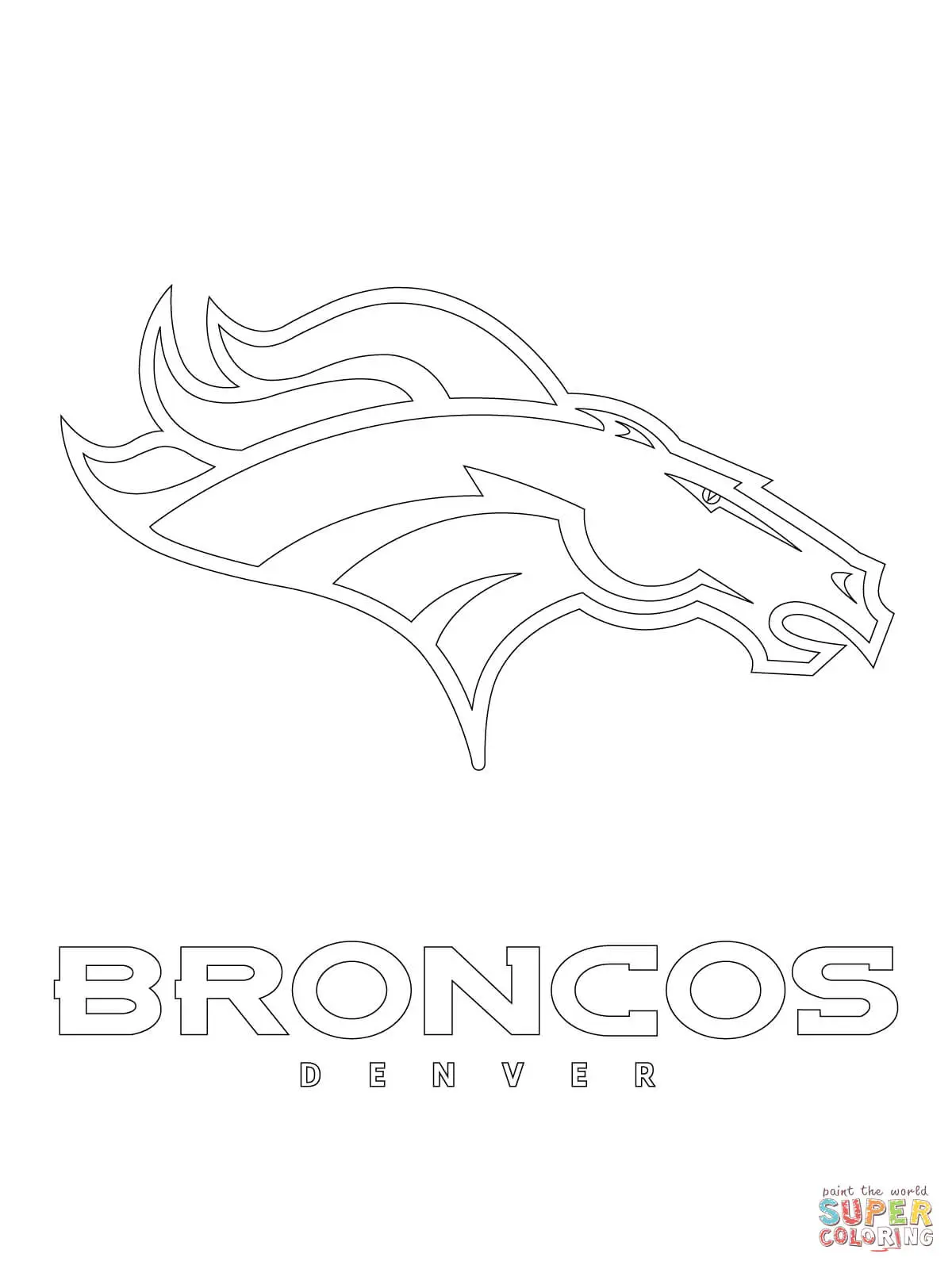 Carolina Panthers Para Colorir 2