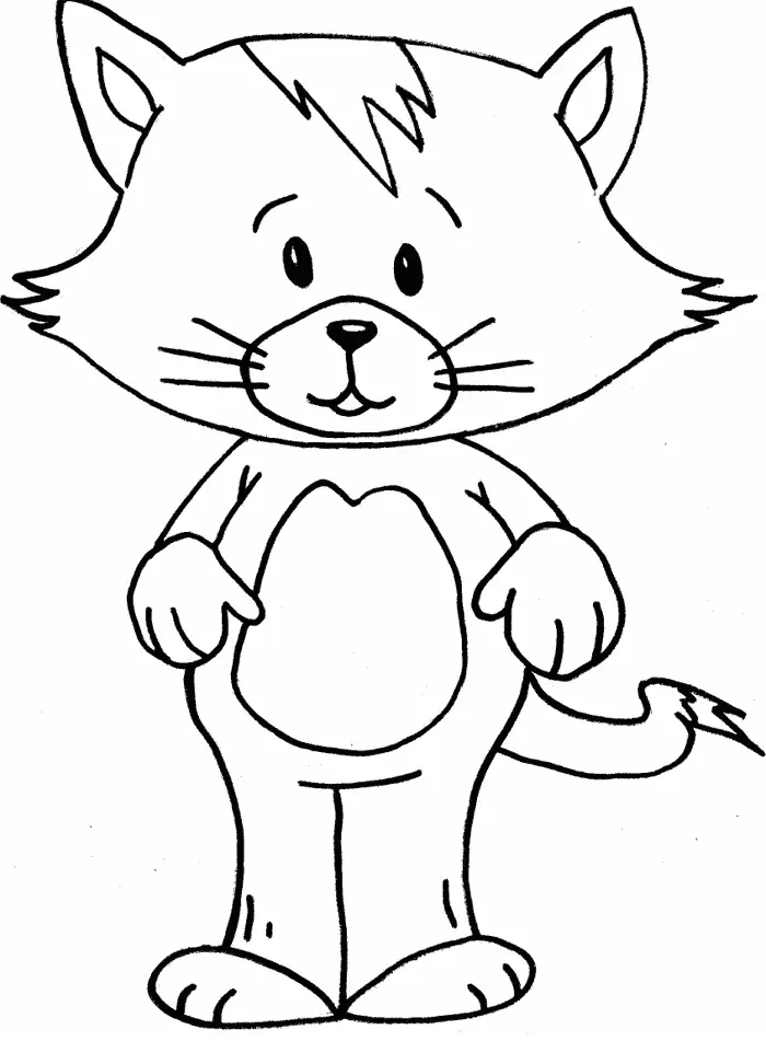Katze Ausmalbilder 12