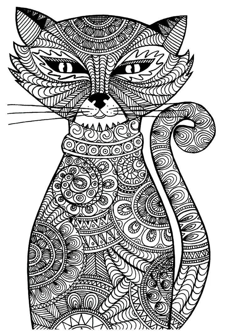 Katze Ausmalbilder 56