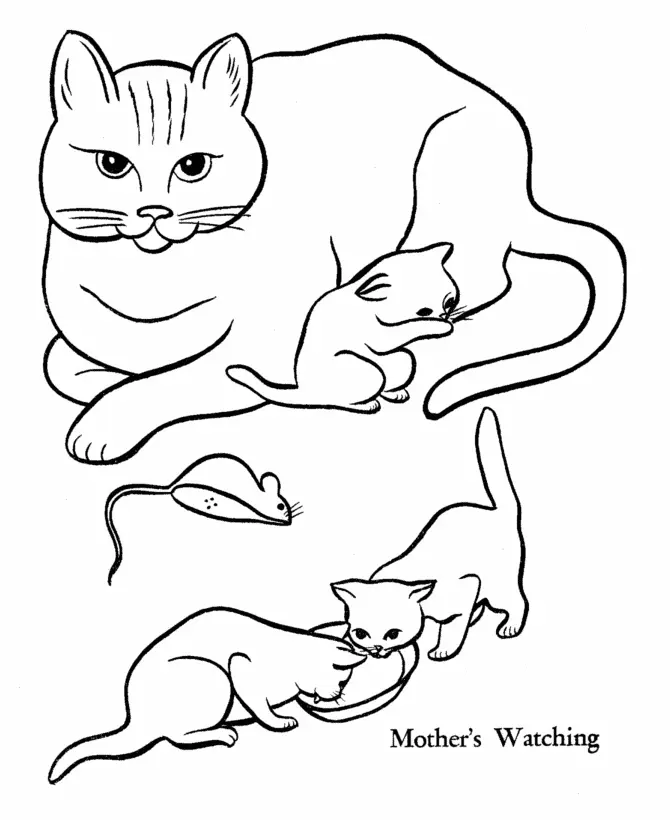 Katze Ausmalbilder 85