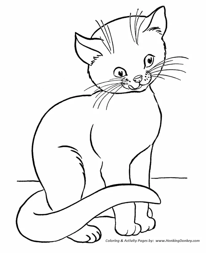 Katze Ausmalbilder 91