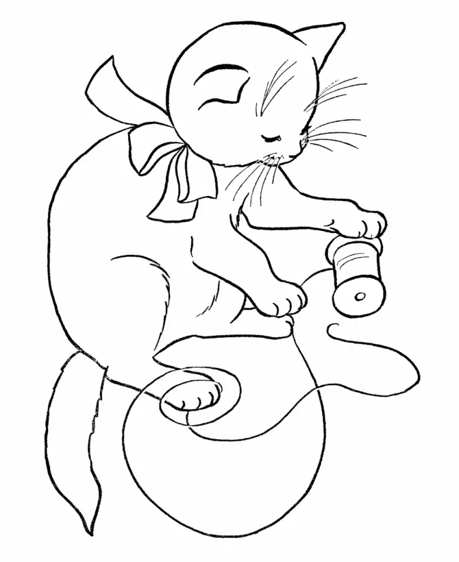 Katze Ausmalbilder 95