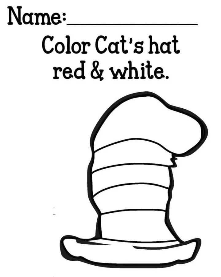 Gato com Chapeu para colorir 29