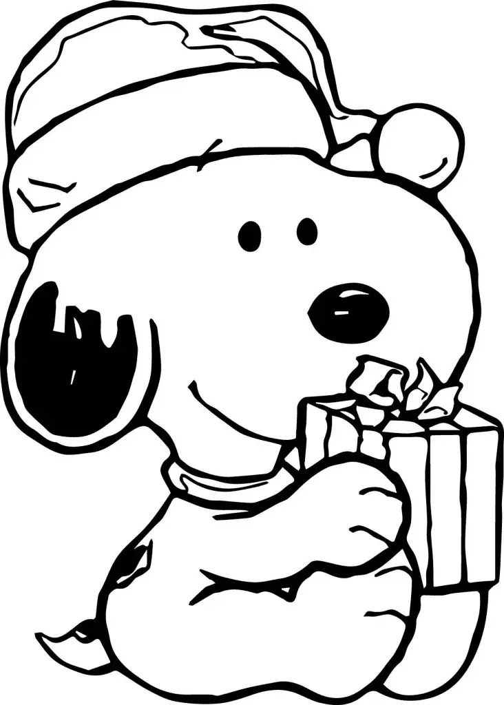Charlie Brown Christmas Coloring Pages 9