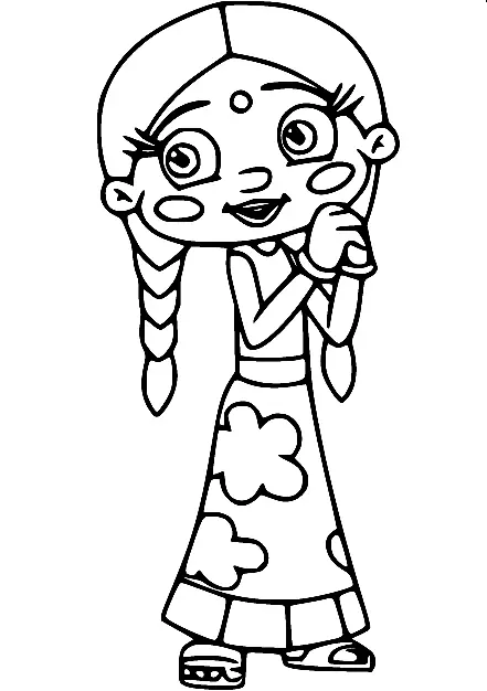 Chhota Bheem Ausmalbilder 32