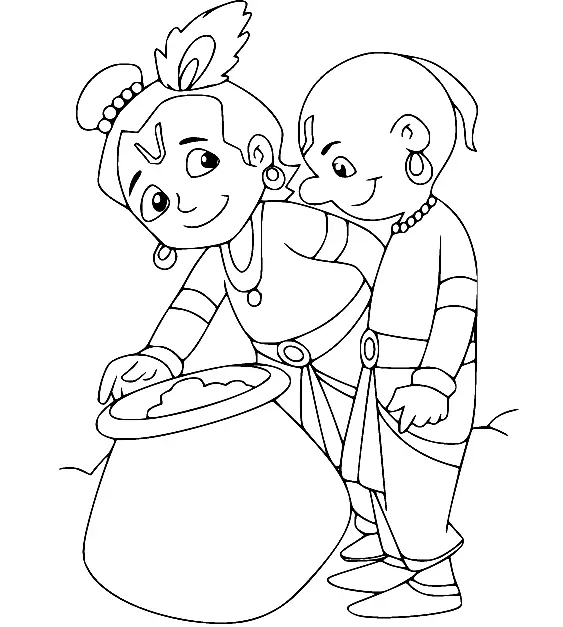 Chhota Bheem Ausmalbilder 45