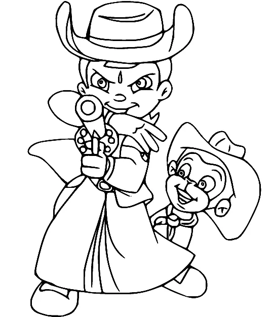 Desenhos de Chhota Bheem Para Colorir 26