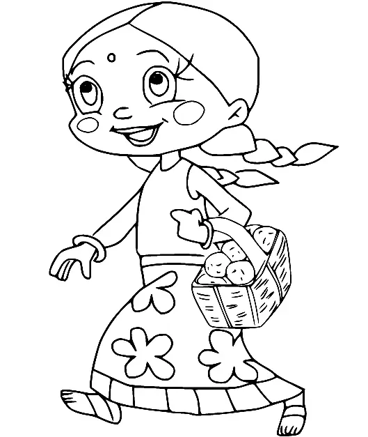 Chhota Bheem Ausmalbilder 49