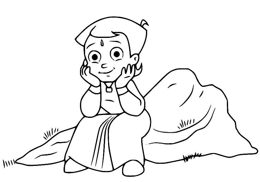 Chhota Bheem Ausmalbilder 58