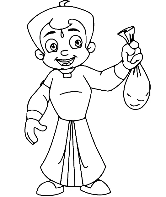 Chhota Bheem Ausmalbilder 67