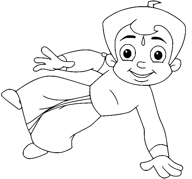 Chhota Bheem Ausmalbilder 78