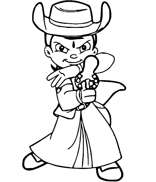 Chhota Bheem Coloring Pages 59