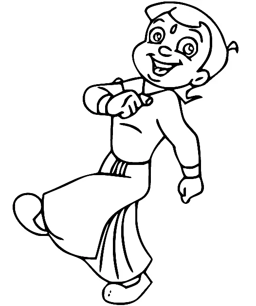Desenhos de Chhota Bheem Para Colorir 62