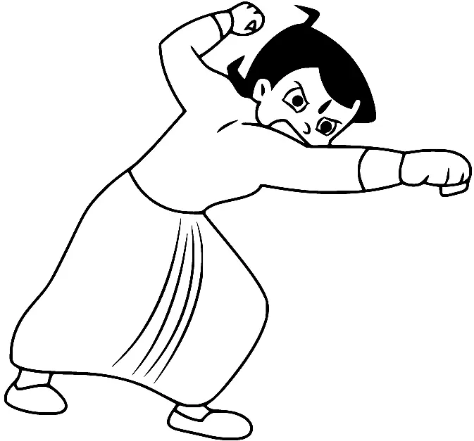 Chhota Bheem Ausmalbilder 83