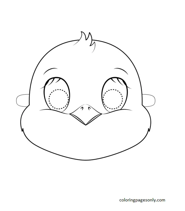 Desenhos de Frango Para Colorir 30