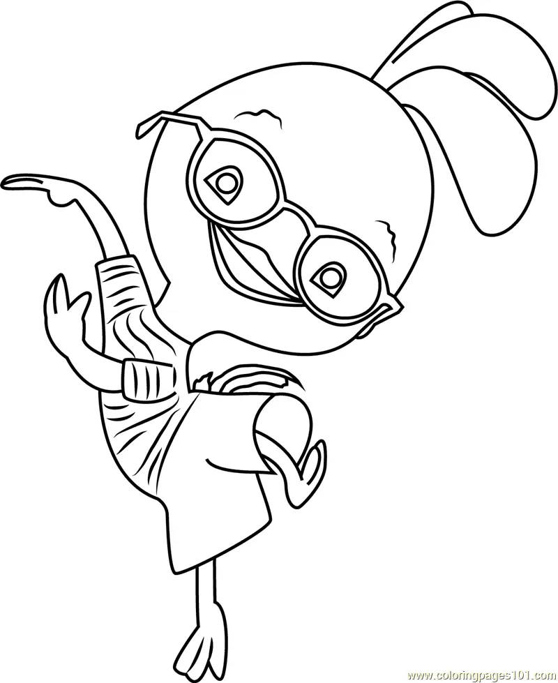 Desenhos de Chicken Little para colorir 41