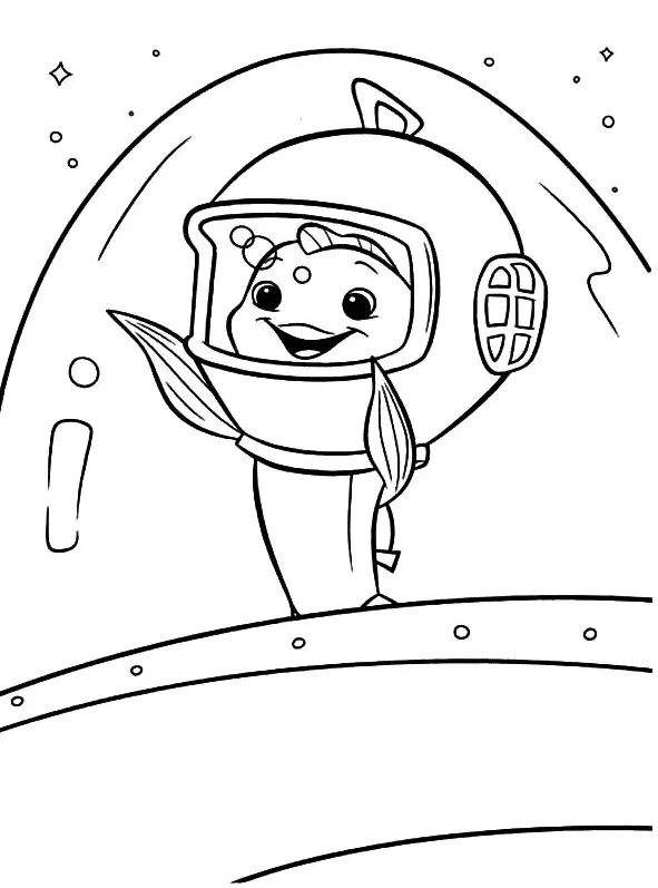 Desenhos de Chicken Little para colorir 7